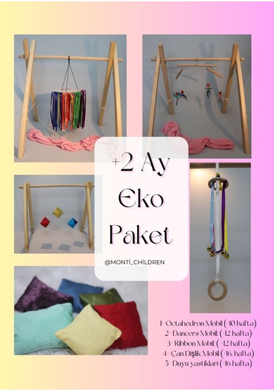 2 Ay Eko Paket Montessori Bebek Eğitim Kiti