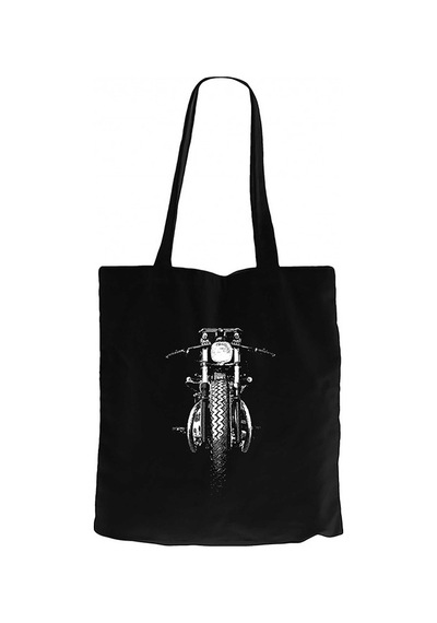 Chopper BW Siyah Kanvas Bez Çanta Siyah