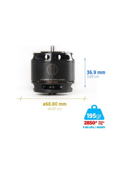 T-motor U Power Type U U5 400kv Brushless Fırçasız Brushless Fırçasız Uav Motor Multikopter Multi-rotor Quadcopter Hexacopter Drone Motoru