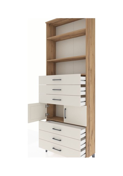 Arges Dolap 4 Raflı 6 Çekmeceli 2 Kapaklı 88x30x243 Çam-aytaşı Çam Arges Dolap 4 Raflı 6 Çekmeceli 2 Kapaklı 88x30x243 Çam-aytaşı Çam