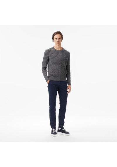 Nautica Erkek Gri Classic Fit Kazak Desenli S57226t Gri