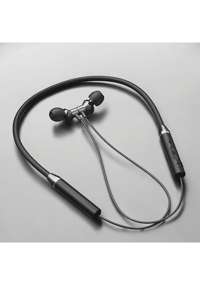 Kablolu - 234 - Bluetooth Kulaklık Boyun Bantlı Anc Özelliği Yüksek Ses Kaliteli - Csmo-tex - 100 Saat