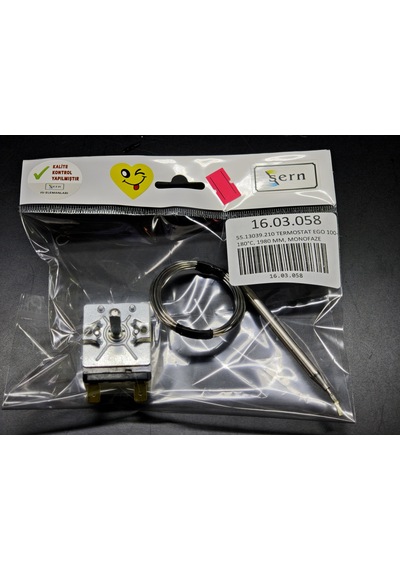 Ego 55.13039.210 100-180 C Monofaze Termostat 1980mm Kapiler