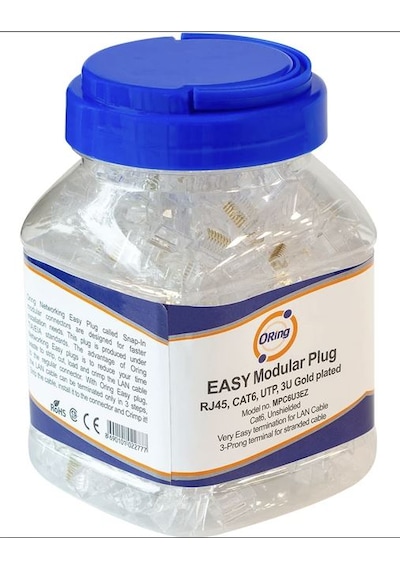 Oring Cat6 Rj11/ Ezrj45 Sıkma Pensesi lı Set