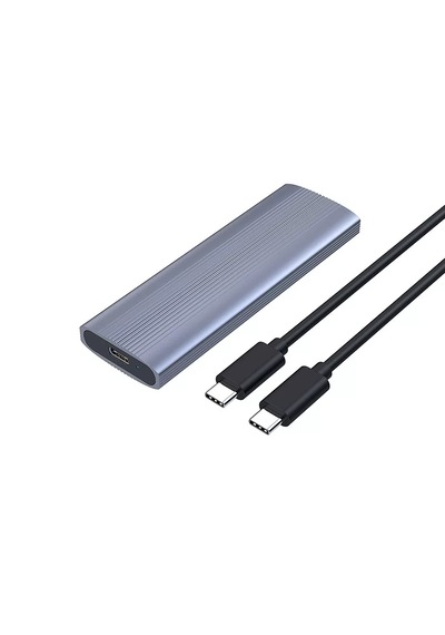 Bluesery Bs-m222 Usb 3.1 Type-c To Pcı-e Express Nvme Ssd M.2 M-key Hard Disk Kutusu Gold Serisi