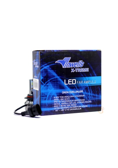 İnwells X-Treme H4 Csp Led Xenon Çip - 9000L 6000K