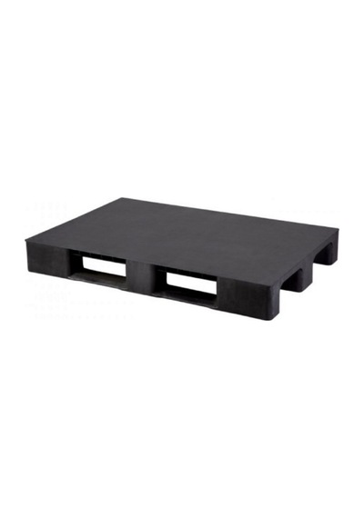 80 X 120 X 15 Cm Plastik Palet Siyah Üzeri Kapalı - Parti No: 2