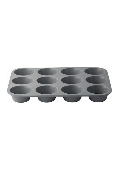 Tr 12'li Silikon Muffin Kalıbı, Esnek Yapışmaz Cupcake Kek Kalıbı, Kolay Çıkarma Ve Temizlik, Fırın Uyumlu, Ç Diğer