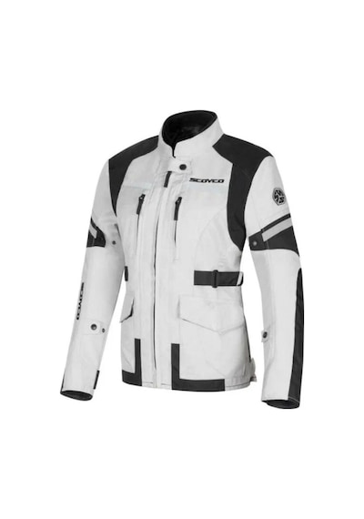 Ebakbak Motosiklet Montu 4 Mevsim Uzun Oxford 600-d Dayanıklı Kumaş Women Motor Mont Grey