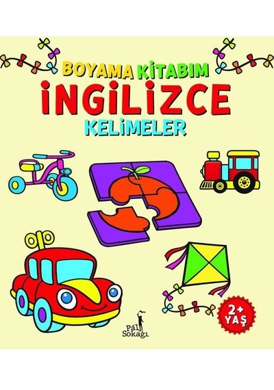 Boyama Kitabım - İngilizce Kelimeler- Pal Sokağı