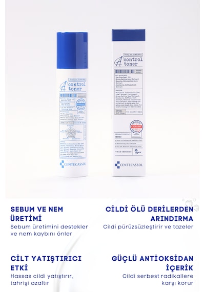 Centecassol Çay Ağacı Yaprağı Özlü Vegan Yatıştırıcı ve Onarıcı Tonik 150 ML