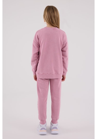 U.S. Polo Assn. Kız Çocuk Pembe Eşofman Takımı Us2302-c-v1 Pembe