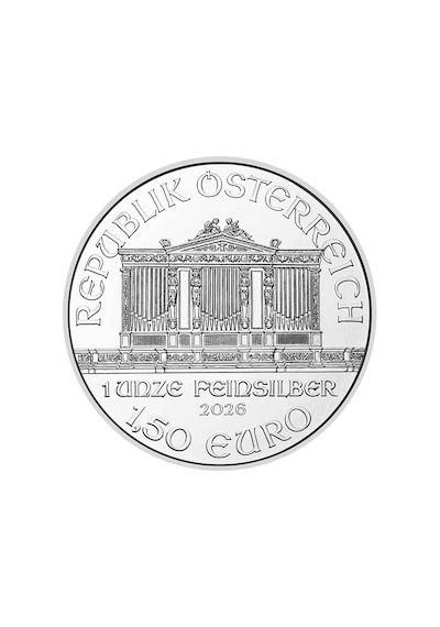 Agakulche Viyana Filarmoni Orkestrası 2026 Gümüş Sikke Coin