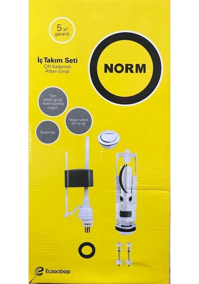 VitrA Norm İç Takım Çift Kademeli Beyaz