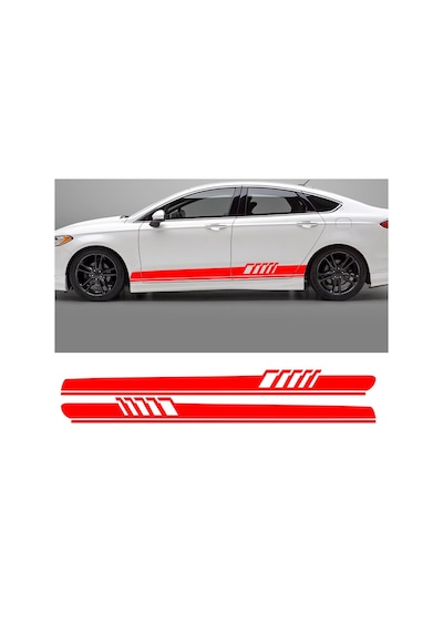 220 X 18 cm - Araba Yan Şerit Sticker