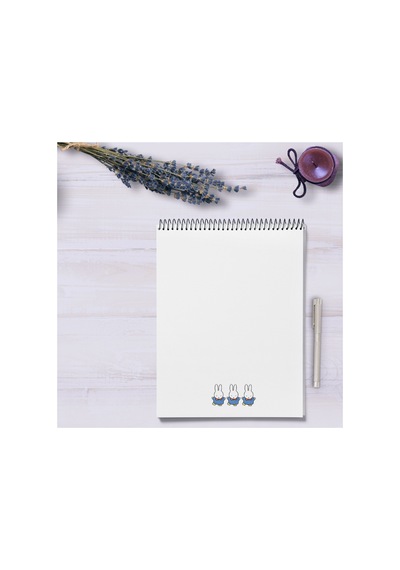 Tatlı Tavşan Sticker Seti - Etiket Seti Scrapbook Bullet Journal Çok Renkli