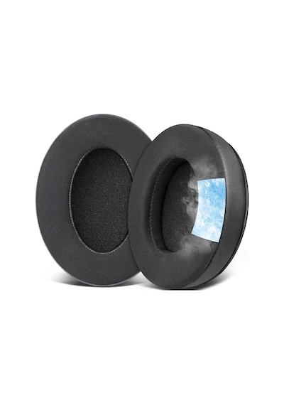 Hyperx Cloud 3,2,1, Cloud Alpha, Flight, Stinger, Core Uyumlu Soğutucu Jel Kulaklık Pedi Memory Foam, Serin Kumaş, Gürültü Yalıtımlı Yedek Kulaklık Yastığı 1 Çift