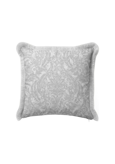 Damask Avangart Klasik Motifli Saçaklı Yastık Kılıfı - Zarif Saray Krem Gri Püsküllü Kırlent Kılıfı Puslu Kanyon Saten Damask Avangart Klasik Motifli Saçaklı Yastık Kılıfı - Zarif Saray Krem Gri Püsküllü Kırlent Kılıfı Puslu Kanyon Saten