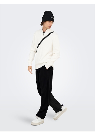 Only & Sons Onsjakes 0339 Loose Str Pant Frml Noos Erkek Siyah Pantolon - 22034234 Siyah