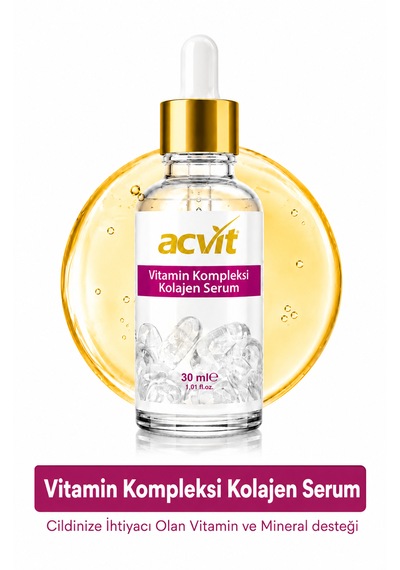 Acvit Vitamin Kompleksi Kolajen Serum 30 ML