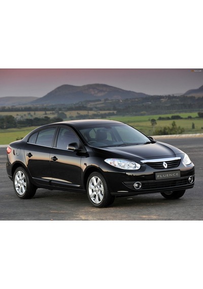 Renault Fluence Sis Farı Çerçeveli Kromlu Komple Takım