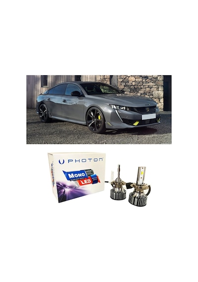 Peugeot 508 Uzun Far Ampulü H7 Mono Yeni Seri Beyaz 2018-2023