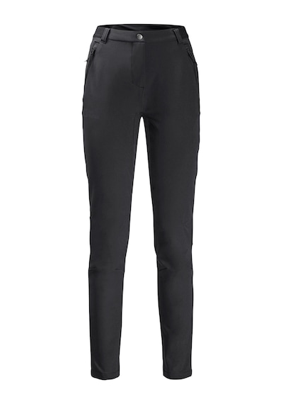 Jack Wolfskin Geigelstein Slim Softshell Kadın Outdoor Pantolon Siyah