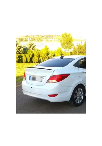 Hyundai Accent Blue Bagaj Üstü Spoiler Piano Black