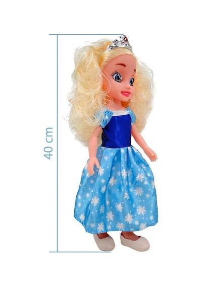 Eliza Buz Prensesi - 40 Cm Sesli Ve Şarkı Söyleyen Fonksiyonel Bebek