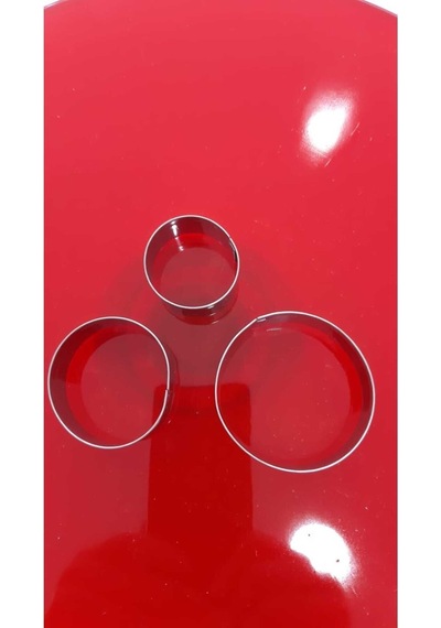 3 Lü Yuvarlak Metal Kopat Kesme Kalıbı Diğer