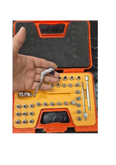 Rico 1/4 Lokma Takımı 41 Parça Mafsallı Cırcır Bits Set