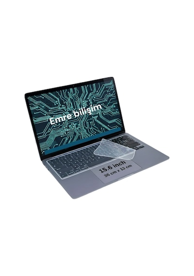 Klavye Koruyucu Silikon 15,6 Inc 36 13 Cm'dir Laptop Notebook Dizüstü Pc Bilgisayar İçin 1 Adet