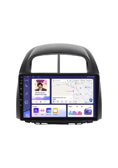 Daihatsu Sirion 2006-2009 Android Multimedya Carplay Android Auto Navigasyon 10gb Ram 256gb Pro 9"