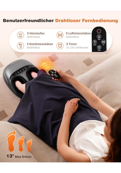 Isı, Yoğurma, Yuvarlama Ve Hava Sıkıştırmalı Shiatsu Ayak Masajı, 2026 Plantar Fasiit Ve Nöropati İçin Elektrikli Ayak Masajı, 3 Isı Ve 3 Modlu Masaj, Kadın Erkek İçin Hediyeler, Gri Isı, Yoğurma, Yuvarlama Ve Hava Sıkıştırmalı Shiatsu Ayak Masajı, 2026 Plantar Fasiit Ve Nöropati İçin Elektrikli Ayak Masajı, 3 Isı Ve 3 Modlu Masaj, Kadın Erkek İçin Hediyeler, Gri