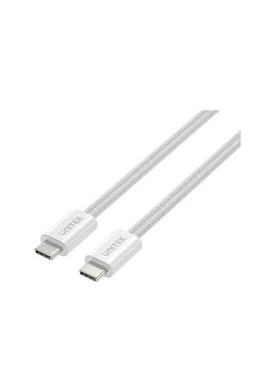 Unıtek Type-c Manyetik Hızlı Şarj Kablosu Beyaz C14141awh01-1m Ttkunı0001