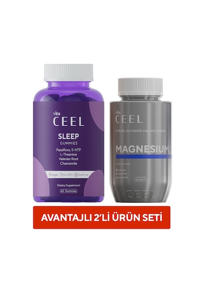 2 Li Magnezyum Tablet Çiğnenebilir Uyku Vitamini