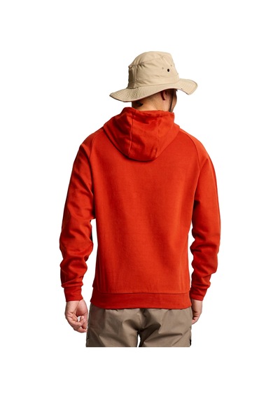 Slam Slam Logo Hoodıe Erkek Sweatshırt W37 Kiremit