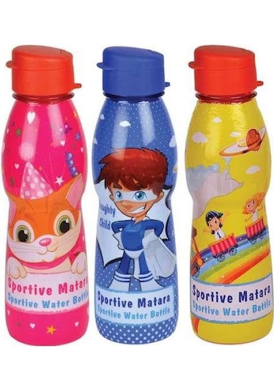 B&d Matara Sportıv Desenli 750ml 24'lü Stand Çok Renkli
