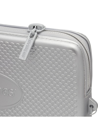 Havaianas Mini Bag Plus Cool Metalik Gümüş Plaj Çantası Gri