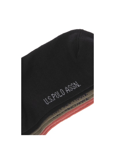 U.S. Polo Assn. Erkek Çocuk 3'lü Soket Çorap 50299298-VR046