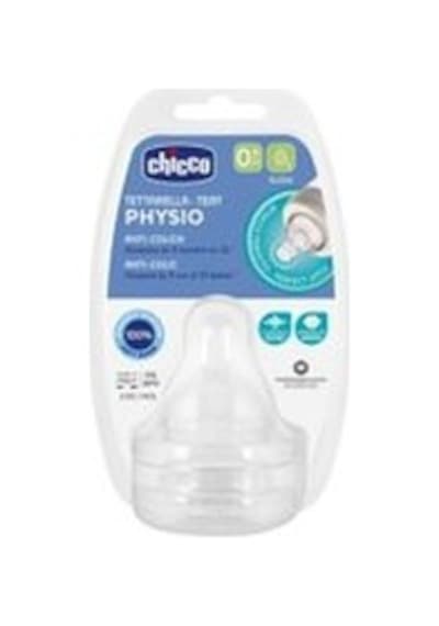 Chicco Well-being 2 Li Biberon Emziği Gri - Pembe