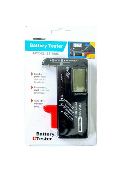 Wellhise Bt-168D Lcd Dijital Pil Test Cihazı