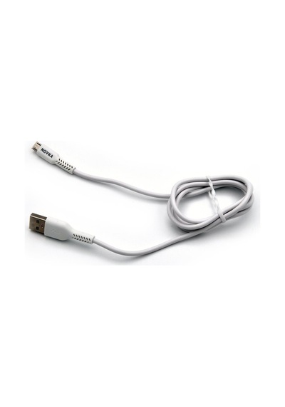 Novka NVK06 Micro & Usb 3.4 A Şarj Ve Data Kablosu 1 M Beyaz
