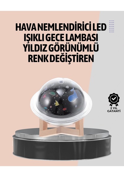 Znv Zenvia Mey İthalat Gece Lambası Özellikli Taşınabilir Nemlendirici Ve Aromaterapi Cihazı Usb Girişli Znv202