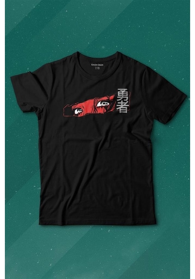 Kendim Seçtim Anime Eyes Japanese Göz Japonca Urban Street Baskılı Tişört Çocuk T-shirt 001