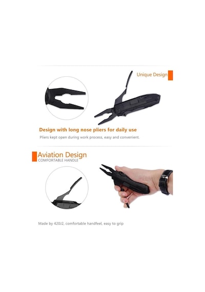 Grand Kamp Harvest Ghk-pl107 Foldable Multi Tool Kahverengi