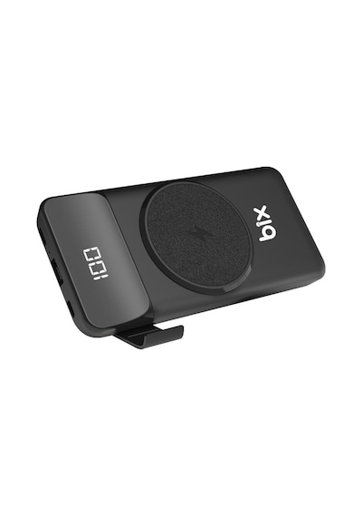 Bix Pb102 10000 Mah Usb Pd Qc 4.0 Kablosuz Şarj Powerbank Siyah