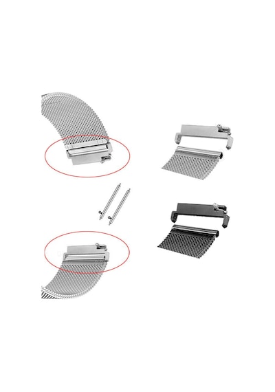 Akıllı Saatler için 20mm to 22mm Çevirici Kayış Adaptör-AL3140