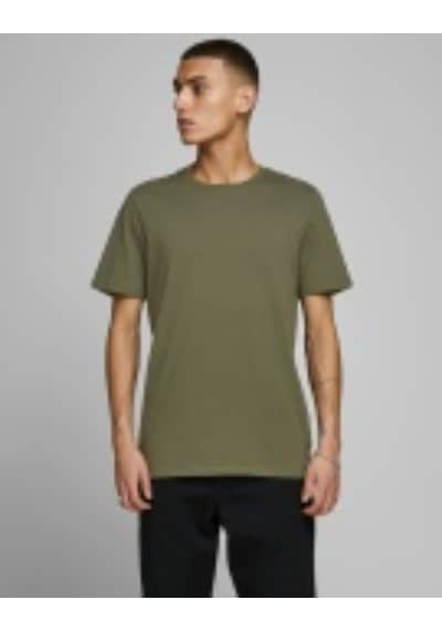 Jack & Jones Jack&Jones 12156101 Jjeorgınıc Basıc Tee Ss O-Neck Haki Yeşil