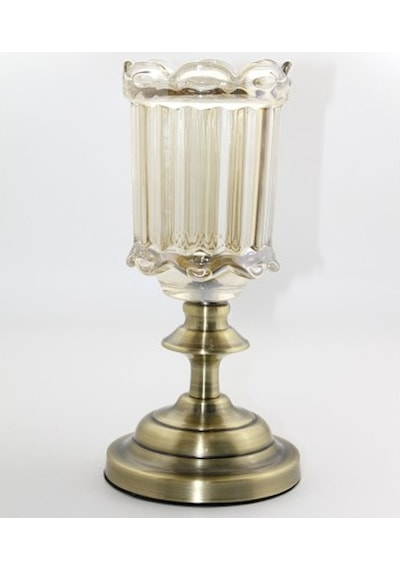 Cam Şamdan Tekli Model 5